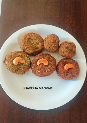 મિક્સ વેજ હરાભરા કબાબ (Mix Veg Harabhara Kebab Recipe In Gujarati) રેસીપી મુખ્ય ફોટો