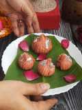 ROSE GULKAND MODAK - AROMATIC MODAK FOR BAPPA