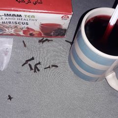A picture of Hibiscus Tea.