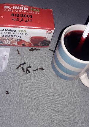 A picture of Hibiscus Tea.