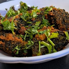 Stuffed karela A picture of Stuffed karela.