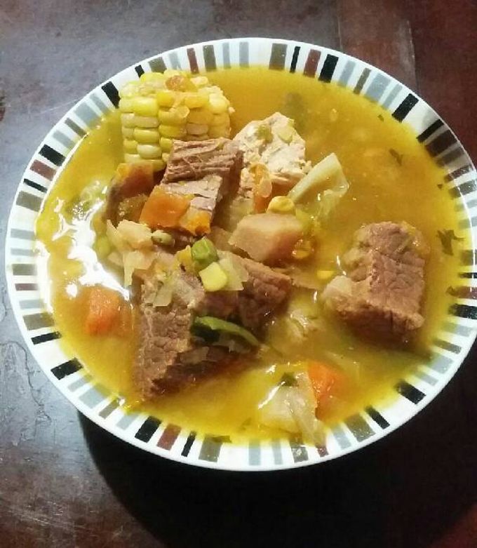 Una foto de Sancocho de borrego