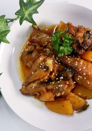 Foto resep Ayam Kecap Kentang