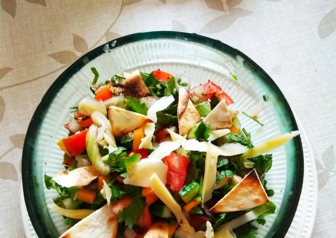Resep Fattoush salad ala2 saya, Bisa Manjain Lidah