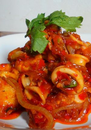 Foto resep Cumi Tahu Saus Tiram