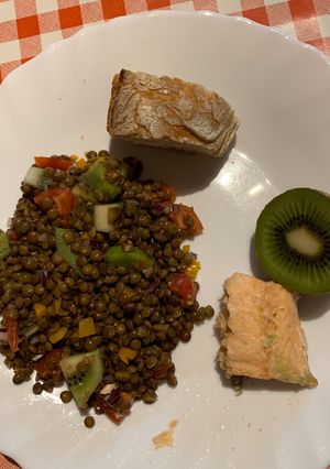Une photo de Salade de lentilles