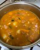 Guiso con alubias