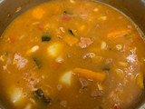 Guiso con alubias