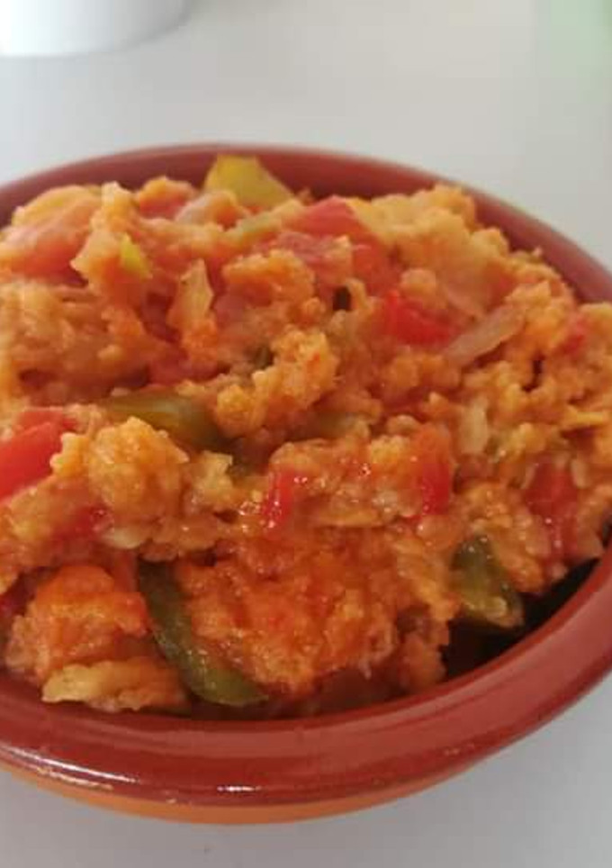 Una foto de Sopa de tomate andaluza