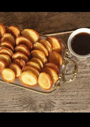 عکسی از دستور کیک قاشقی 🍩