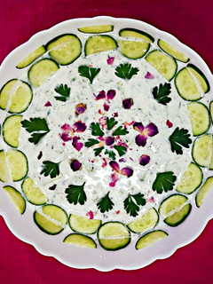 عکسی از دستور آب دوغ خیار