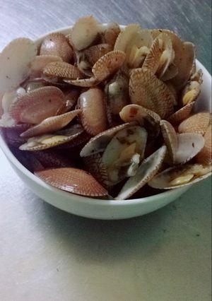Hình của món Chem chép xào satế.