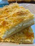 Cheese Soufflé Pie with Kataifi Pastry