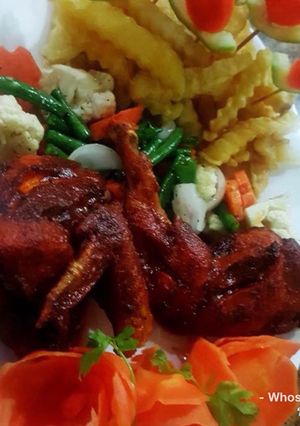 A picture of Whosayna’s Chicken Poussin.