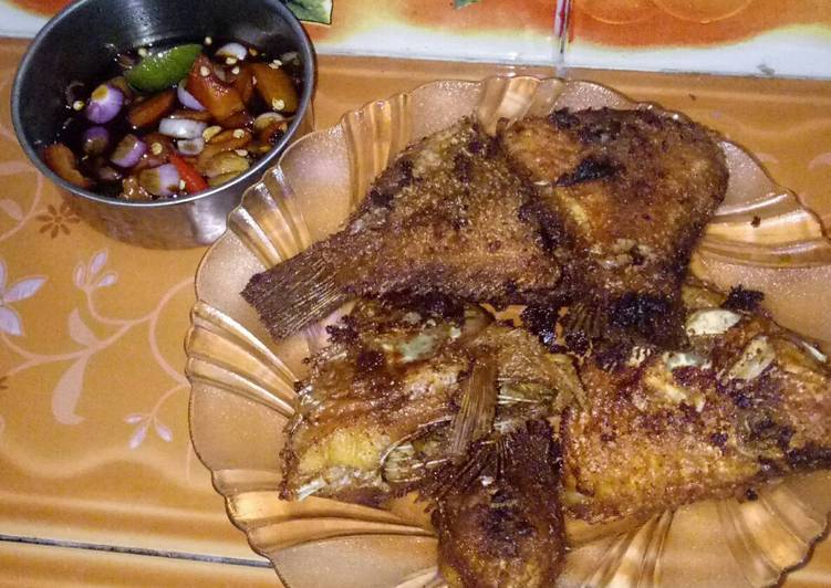 Cara Gampang Membuat Ikan nila goreng praktis yang Lezat Sekali