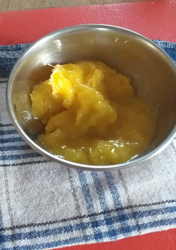 Una foto de Helado vegano de mango