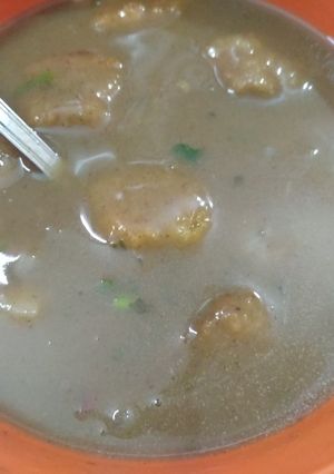 A picture of Chana soup.