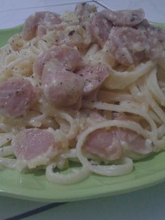 Foto resep Fettucinne carbonara