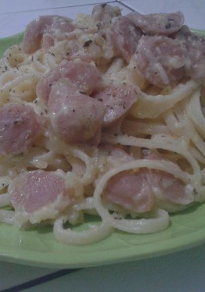 Foto resep Fettucinne carbonara