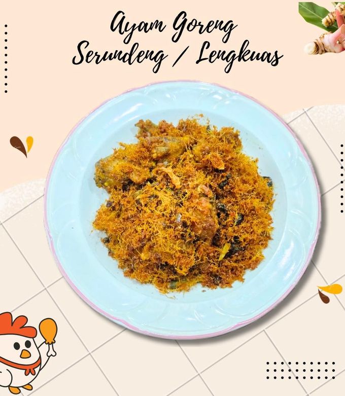 Foto resep Ayam Goreng Serundeng Lengkuas