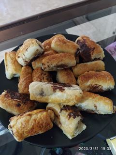 Una foto de Hojaldritos de Nutella