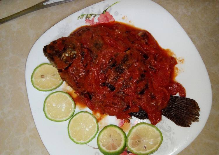 Step-by-Step Guide to Make Any-night-of-the-week Wet fry fish#4weeks challenge