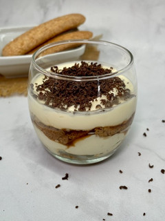 Una foto de Tiramisú express