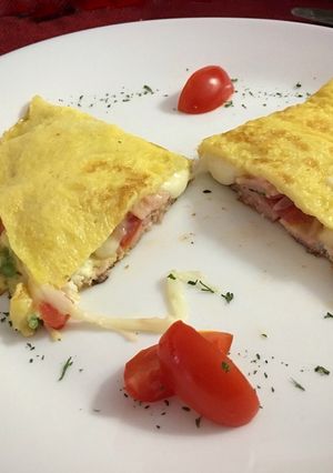Una foto de Omelette (tortilla francesa)