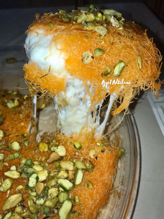 صورة لوصفة كنافة بالجبنه