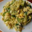 Zapallitos revueltos con huevos