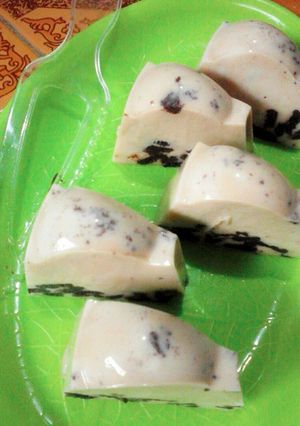 Foto resep Pudding susu oreo lembut ☺
