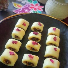 A picture of Gulkand in Milk Powder Roll.