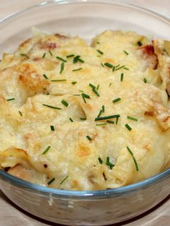 Ananászos-csirkés sült tészta recept fotója