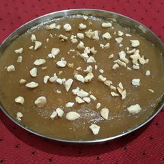 A picture of Jack fruit Halwa.