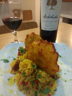 Una foto de Arroz con Carne de Cerdo (6 personas)