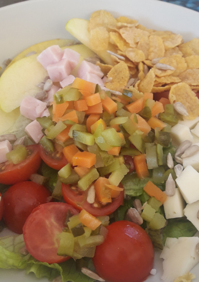 Una foto de Ensalada completa
