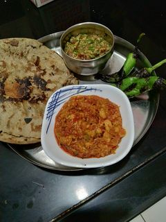 રીંગણ નો ઓળો રેસીપી મુખ્ય ફોટો