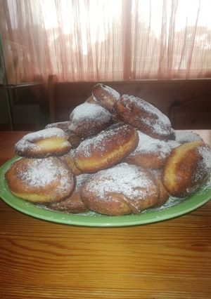 Foto principal de Buñuelos con queso y yogur 0% al limón 🍋 🍋 🍋