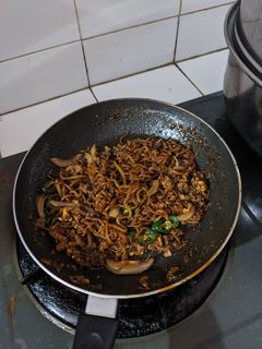 Foto resep Scrambled Egg Bulgogi with Shirataki Noodle