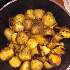 Jacket potatoes A picture of Jacket potatoes.