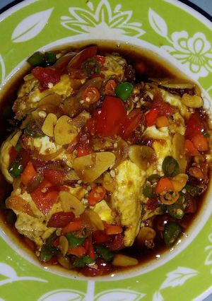 Foto resep Pecak Telor Ceplok