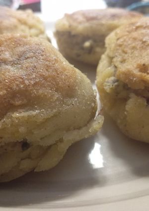 Una foto de Arepas venezolanas veganas de Pascua