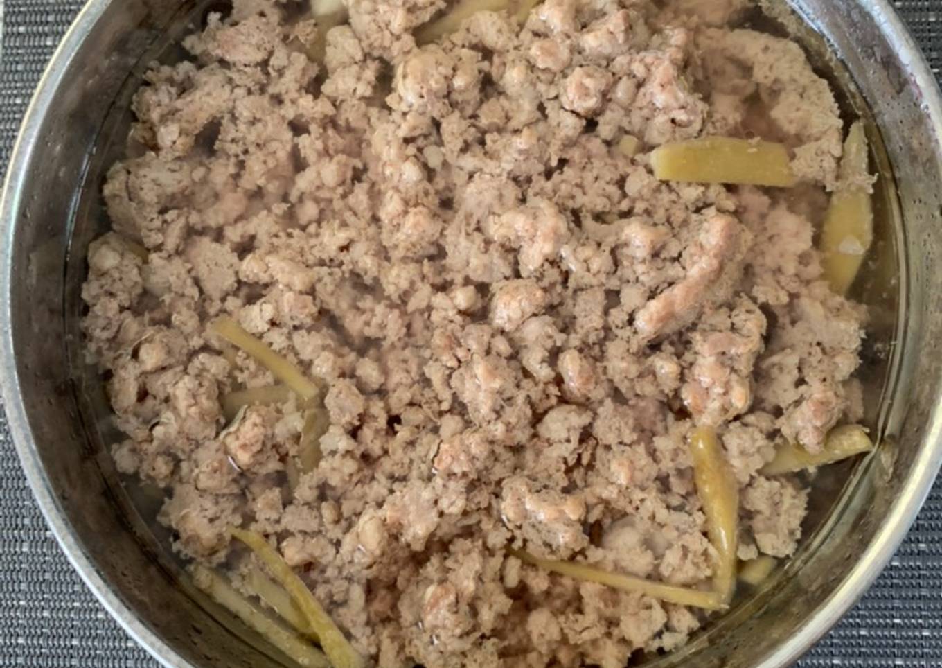 Daging cincang kukus