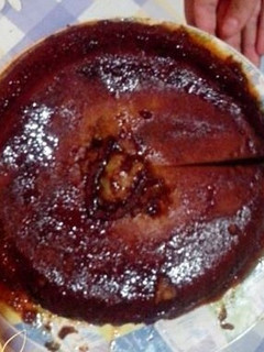 Una foto de budin de pan (sencillo)