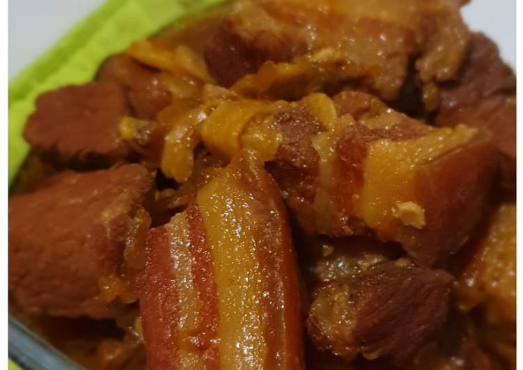 Resep Non halal - BaCap (babi kecap), Lezat