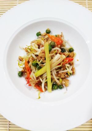 Foto resep Oncom Tauge Leunca