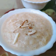 A picture of Chaval ki kheer.