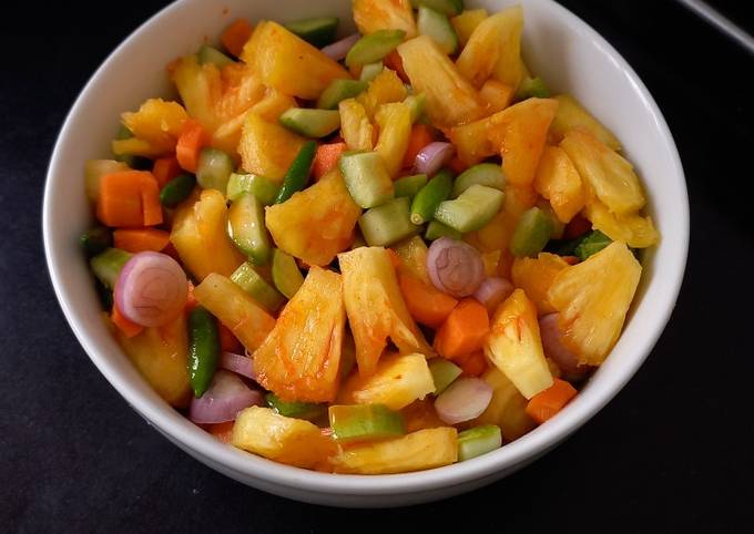 Cara membuat Acar Timun Nanas Wortel Cara membuat Acar Timun Nanas Wortel