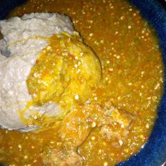 A picture of Tuwon gero da dayan okro.
