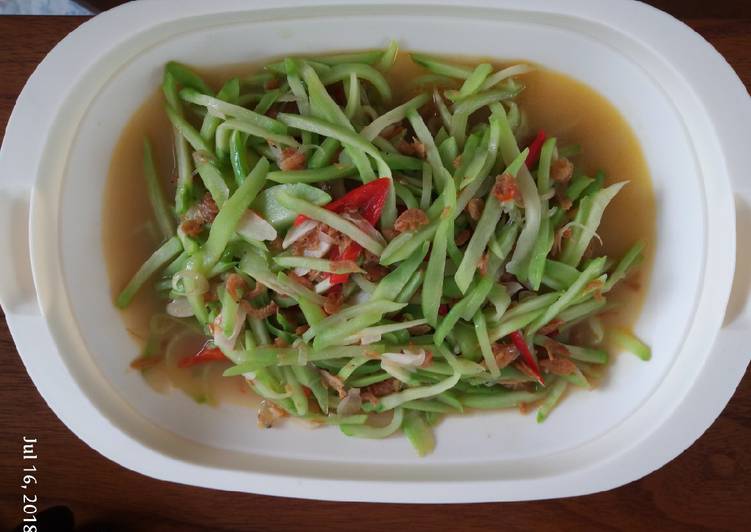 Resep Tumis Labu Udang Rebon, Menggugah Selera